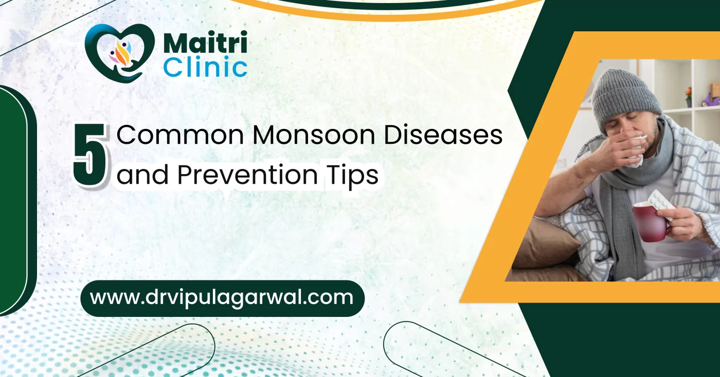 5 Common Monsoon Diseases and Prevention Tips